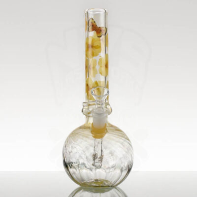 OMG - 10in Flower Round Bottom - Yellow Black