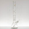 Envy Glass - 21in 9mm Double Showerhead Beaker - Gold Script view 2