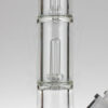 Envy Glass - 21in 9mm Double Showerhead Beaker - Gold Script view 5